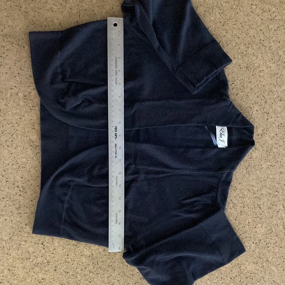Eliza J Bolero 3/4 Sleeve Sweater Sz M